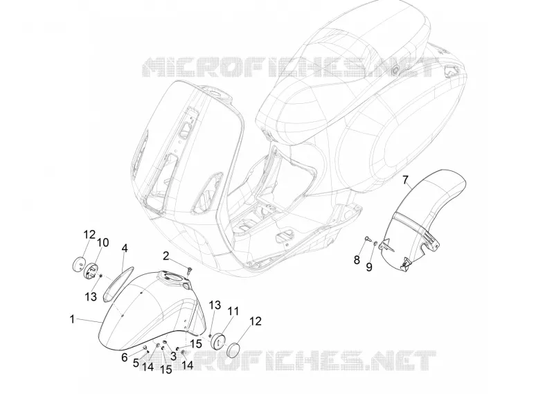 Wheel huosing - Mudguard