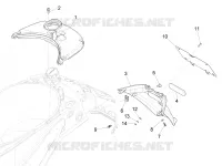 Rear cover - Splash guard