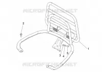 Rear luggage rack