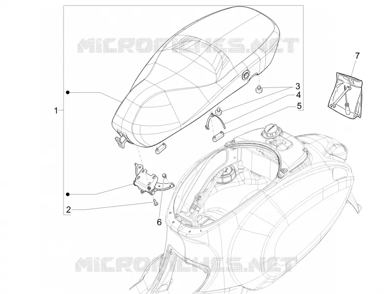 Saddle/seats