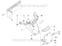 Rear cover - Splash guard