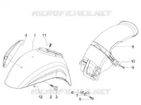Wheel huosing - Mudguard