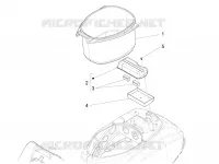 Helmet huosing - Undersaddle