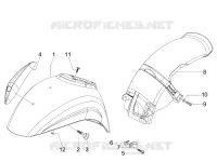 Wheel huosing - Mudguard