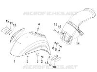 Wheel huosing - Mudguard