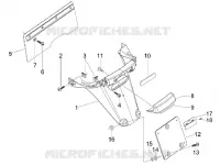 Rear cover - Splash guard
