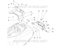 Rear cover - Splash guard