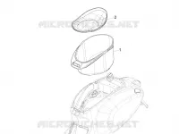 Helmet huosing - Undersaddle