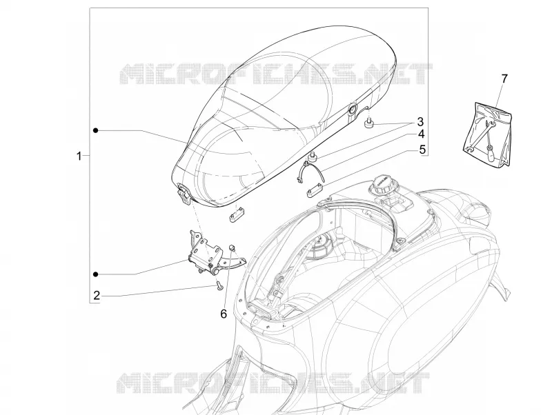 Saddle/seats