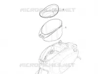Helmet huosing - Undersaddle