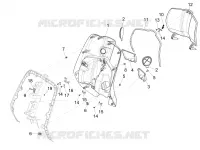 Front glove-box - Knee-guard panel