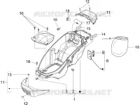 Helmet huosing - Undersaddle