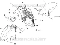 Wheel huosing - Mudguard
