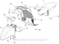 Wheel huosing - Mudguard