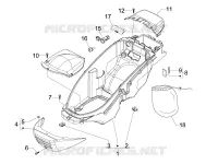 Helmet huosing - Undersaddle