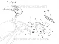 Rear cover - Splash guard