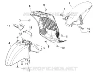 Wheel huosing - Mudguard