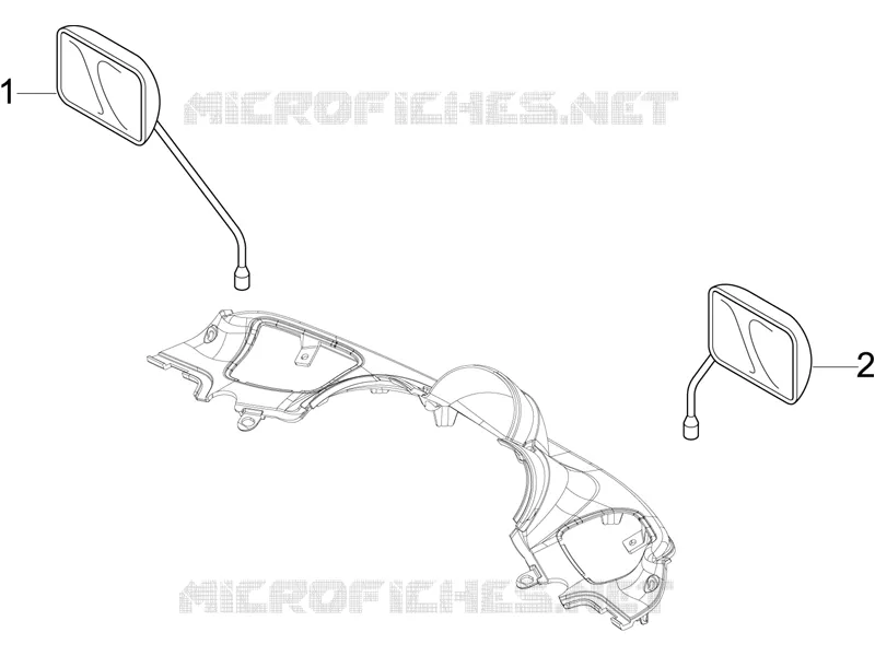 Driving mirror/s