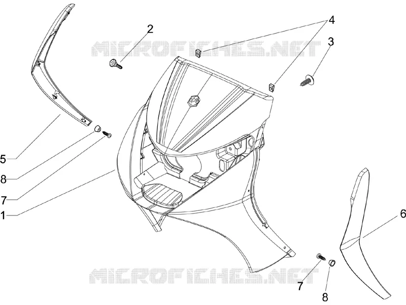 Front shield