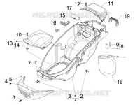 Helmet huosing - Undersaddle