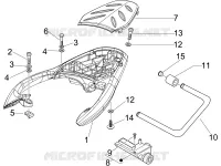 Rear luggage rack