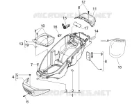 Helmet huosing - Undersaddle