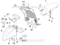 Wheel huosing - Mudguard