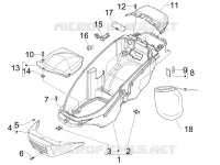 Helmet huosing - Undersaddle