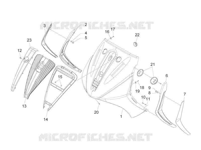 Front shield