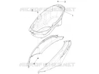 Helmet huosing - Undersaddle