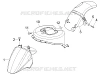 Wheel huosing - Mudguard