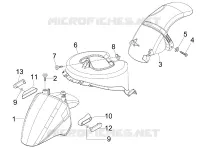 Wheel huosing - Mudguard