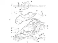 Helmet huosing - Undersaddle