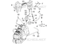 Anti-percolation system