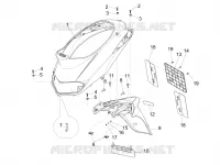 Rear cover - Splash guard