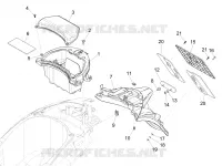 Rear cover - Splash guard