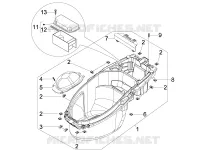 Helmet huosing - Undersaddle