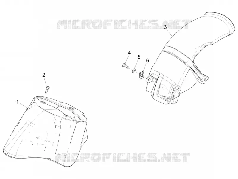 Wheel huosing - Mudguard