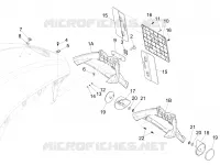 Rear cover - Splash guard