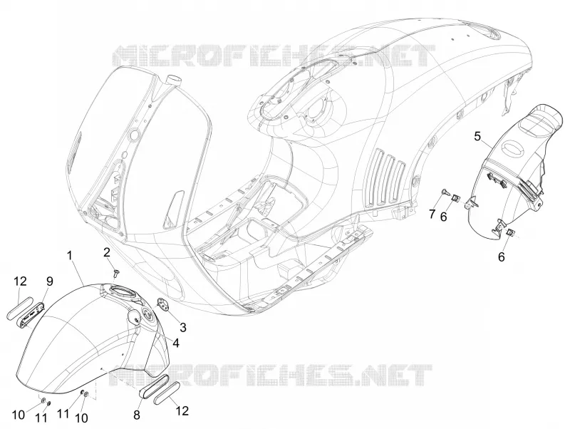 Wheel huosing - Mudguard