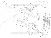 Rear cover - Splash guard