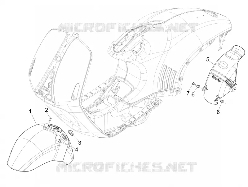 Wheel huosing - Mudguard