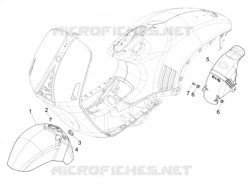 Wheel huosing - Mudguard