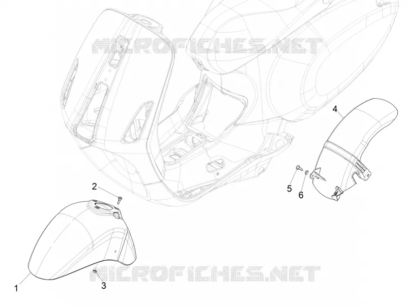 Wheel huosing - Mudguard