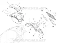 Rear cover - Splash guard