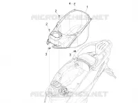 Helmet huosing - Undersaddle