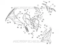 Front glove-box - Knee-guard panel