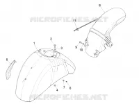 Wheel huosing - Mudguard