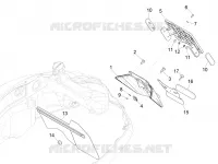 Rear cover - Splash guard