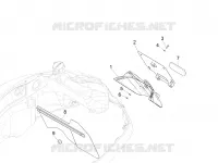 Rear cover - Splash guard
